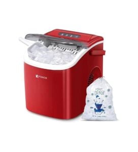 Vosco Eko Set Üstü Buz Makinesi 12 Kg Kırmızı