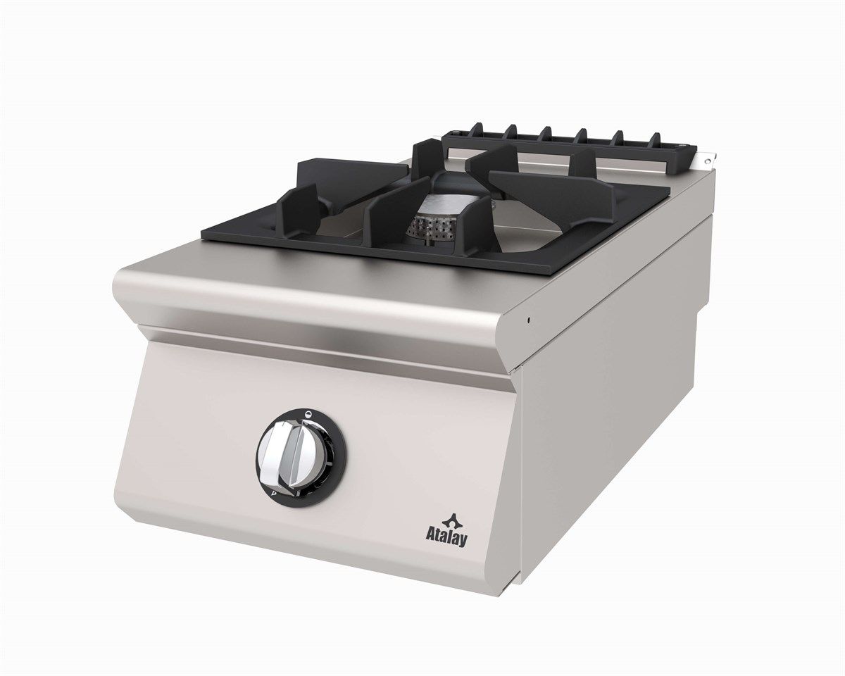 Atalay Gazlı Ocak Setüstü Tek Bekli 800X600X300 Mm. Ago-860 T 600 Seri Snack Pişiriciler   Atalay E Ago-860 T