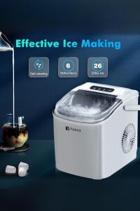 Vosco Eko Set Üstü Buz Makinesi 12 Kg Beyaz