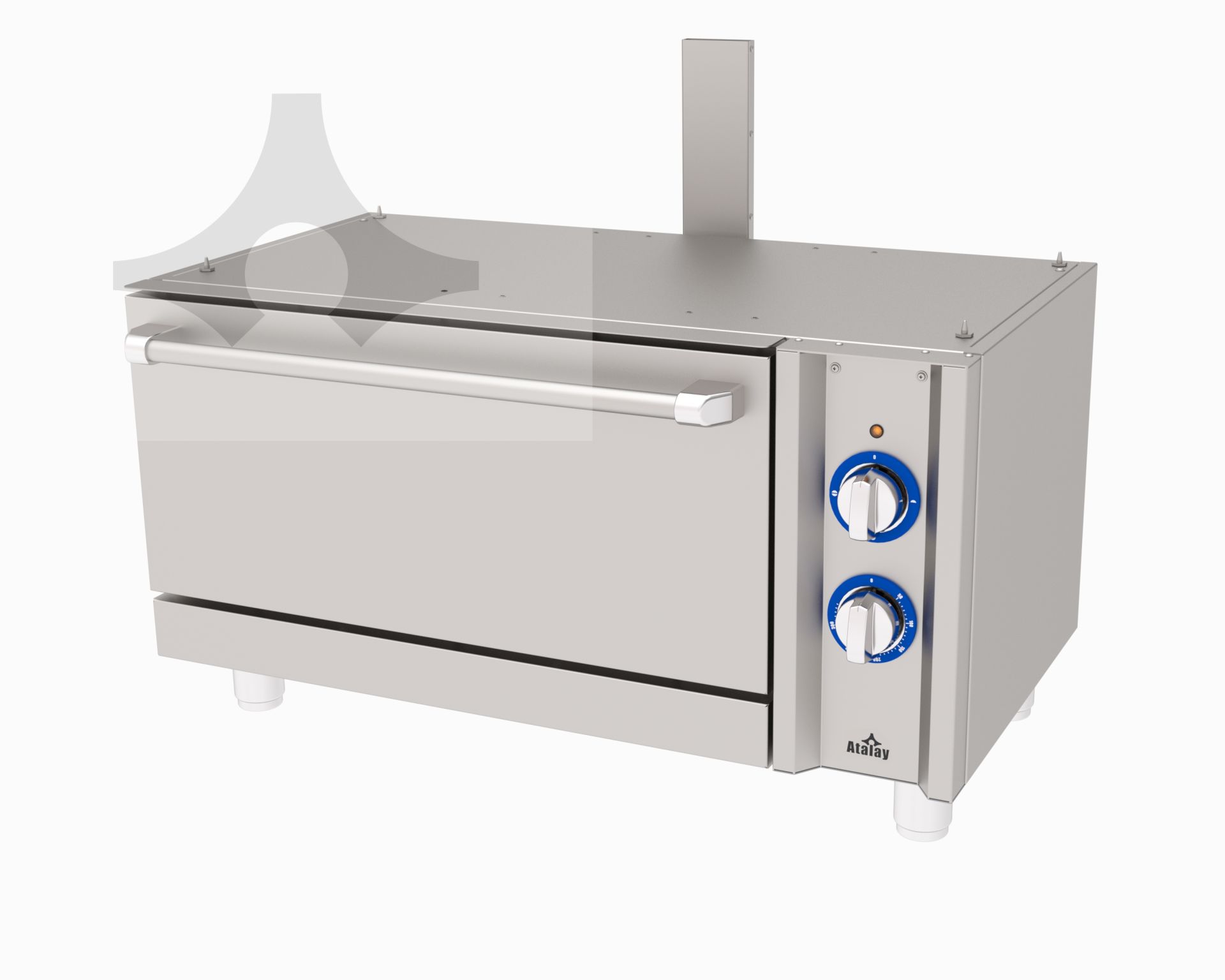 Atalay Setaltı Fırın Statik 1000X600X550 Mm. Elk., Asfe-1060 St 600 Seri Snack Pişiriciler   Atalay E Asfe-1060 St