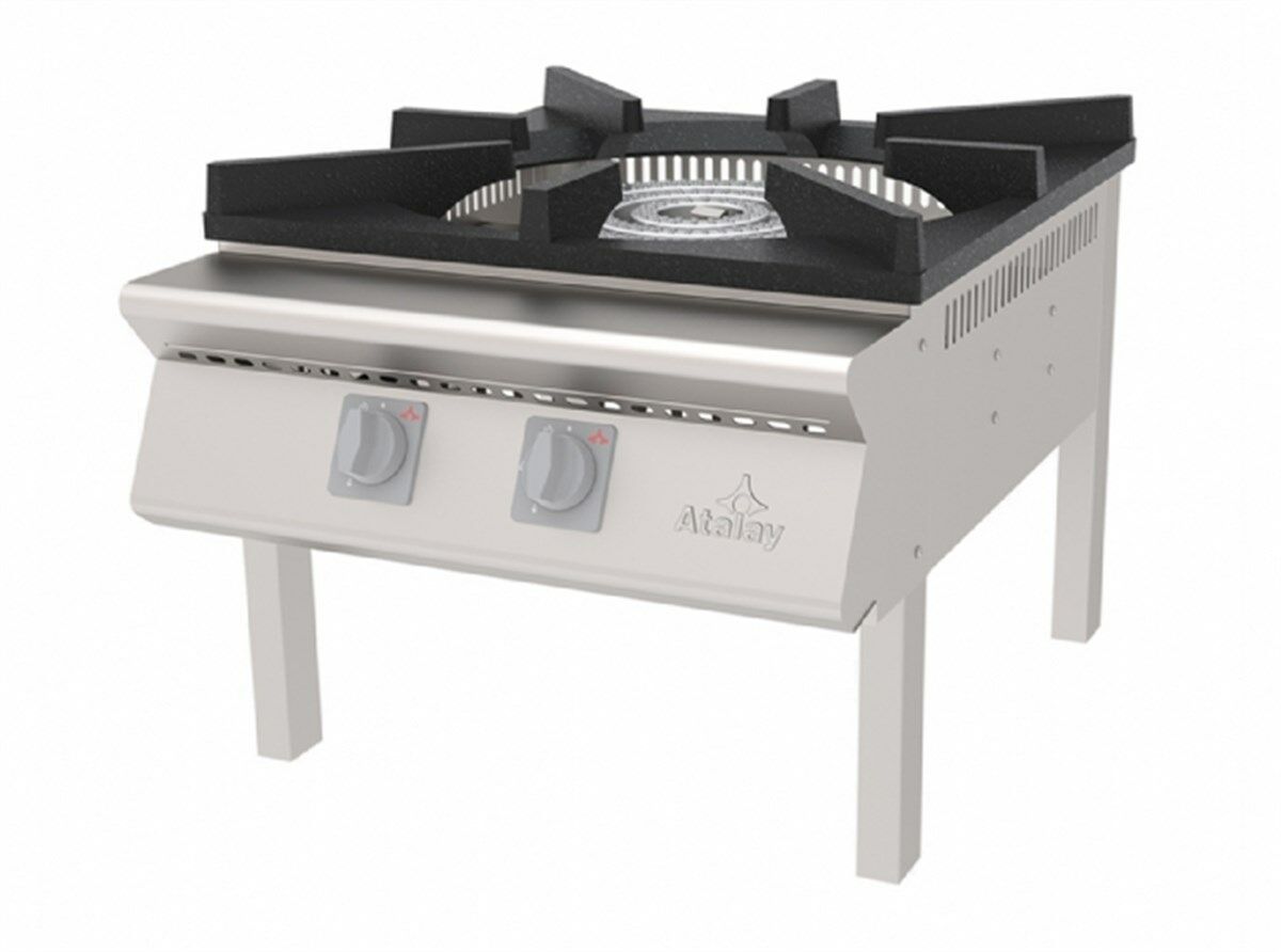 Atalay Ayog-70 Yer Ocağı 700X700 Mm. Döküm 3 Yanışlı Gazlı.
