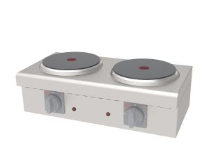 Atalay Aeo-02 Mini Ocak Setüstü Q220 Mm. Çift Plate Elk.