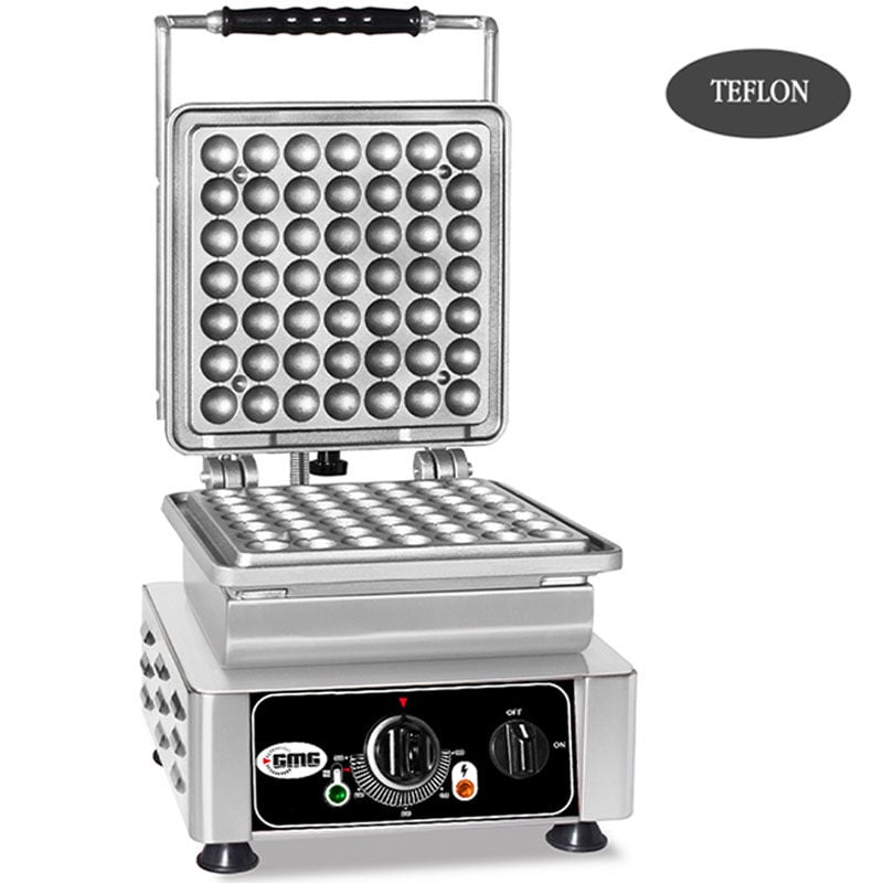 Gmg WE 07 S Lokmia S Waffle Makinesi Tekli Değiştirilebilir Plakalı Teflon
