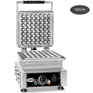 Gmg WE 07 S Lokmia S Waffle Makinesi Tekli Değiştirilebilir Plakalı Teflon