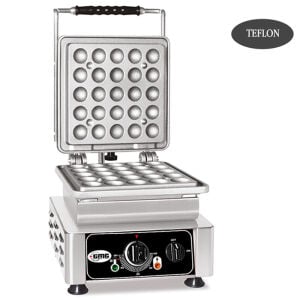 Gmg WE 07 D Lokmia D Waffle Makinesi Tekli Değiştirilebilir Plakalı Teflon