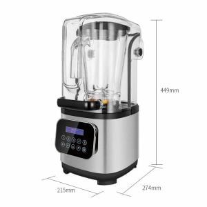 Vosco Pro 2L Kapaklı Buz Kırıcılı Bar Blender VHS-212CG