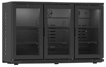 Green Cooler Bar Altı Soğutucu 3 Kapılı, BB 240 WOC