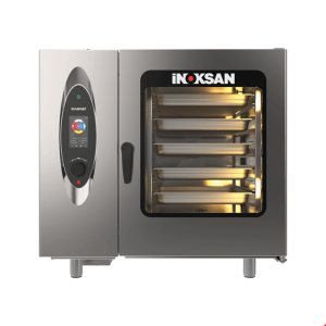 فرن İnoksan Combi ، İnosmart INO-FBE20T ، شاشة تعمل باللمس ، قابل للبرمجة ، سعة 20 GN 1/1 صينية ، كهربائي