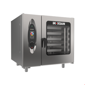 İNOKSAN INO-FBE 20T İnosmart Dokunmatik Elektrikli Kombi Fırın (26 kW) - 20 Tepsi GN 1/1, Katlı Pişirme Özellikli