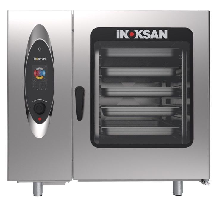 İnoksan Kombi Fırın, İnosmart INO-FBE20T, Dokunmatik, Programlanabilir, 20 GN 1/1 Tepsi Kapasiteli, Elektrikli