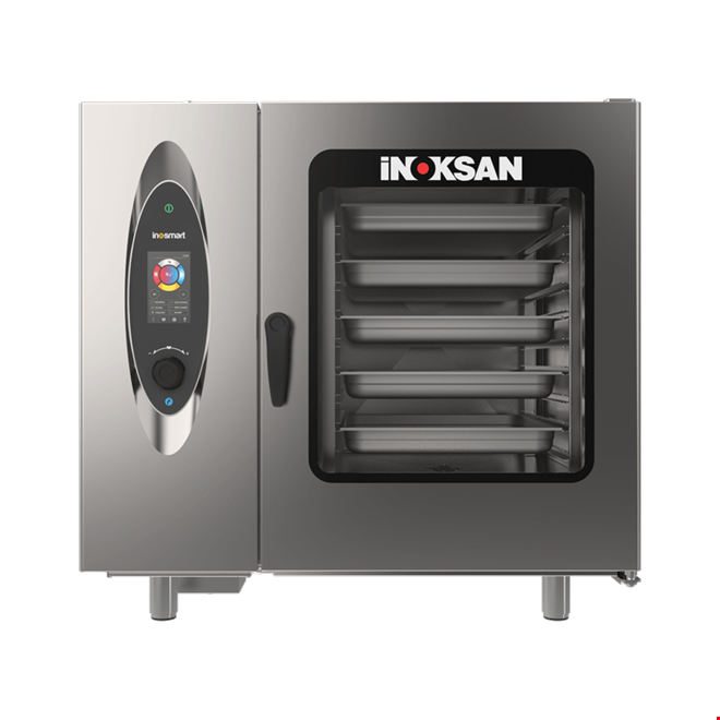 İNOKSAN INO-FBG 20T İnosmart Dokunmatik Gazlı Kombi Fırın (26,1 kW) - 20 Tepsi GN 1/1, Katlı Pişirme Özellikli