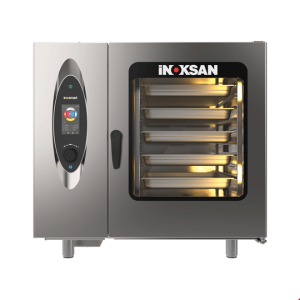 İNOKSAN INO-FBG 20T İnosmart Dokunmatik Gazlı Kombi Fırın (26,1 kW) - 20 Tepsi GN 1/1, Katlı Pişirme Özellikli