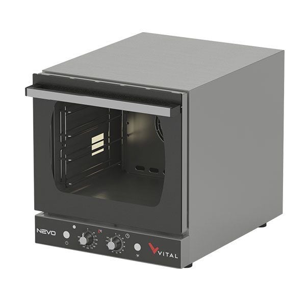 Vital NEVO–02EM  Elektrikli Konveksiyonlu Patisserie Fırın , 4 x GN 2/3 65 mm Tepsi Kapasiteli
