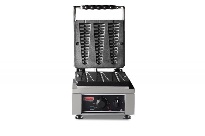 SGS Çubuk Model (Çam Model) Tek Kapaklı Elektrikli Waffle Makinesi WF 25 E