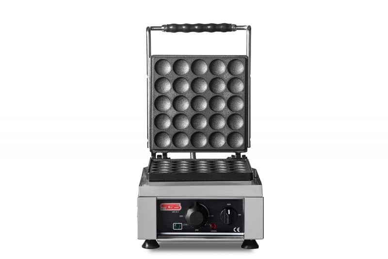 SGS Bubble Tek Kapaklı Elektrikli Waffle Makinesi WO 25 E
