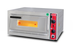 SGS Pizza Fırını, Tek Katlı, PO 5050 E, Elektrikli, 4xØ25  cm