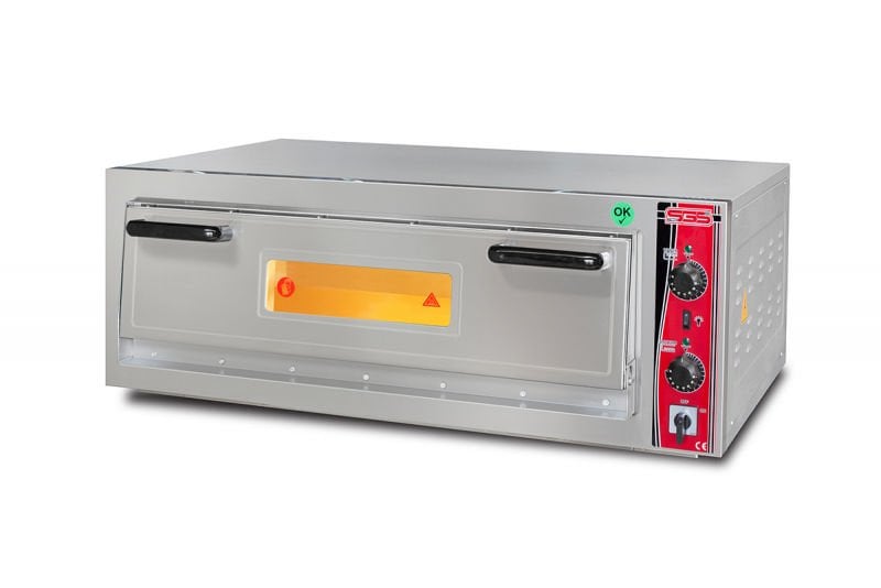 SGS Pizza Fırını, Tek Katlı, PO 9292 E, Elektrikli, 9xØ30 cm
