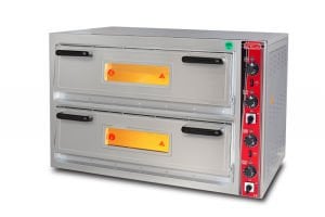 SGS Pizza Fırını, Çift Katlı, PO 6868 DE, Elektrikli, 4+4xØ33 cm