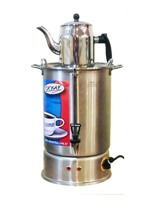 OKYAY08 Çaycı Güzeli 13 Litre Çay Kazanı