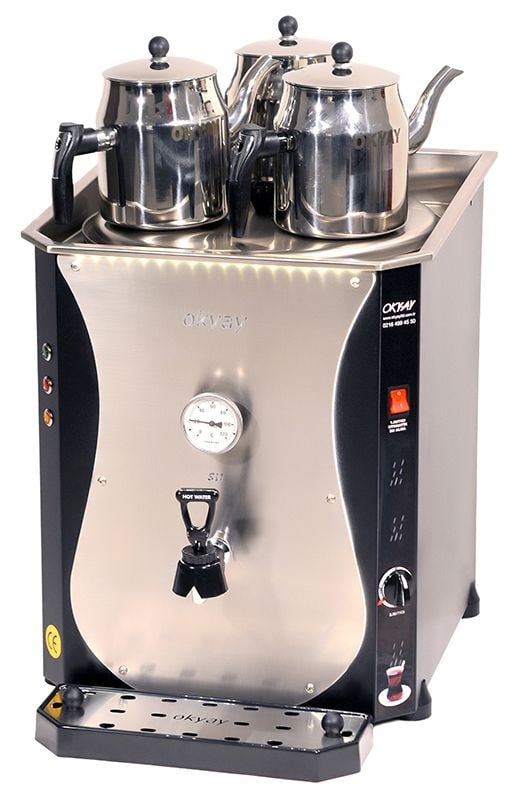 OKYAY11 Çaycı Güzeli - 40 Litre Çay Kazanı
