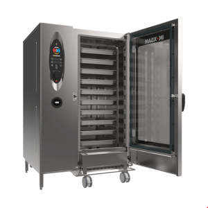 İNOKSAN INO-FBE 40 İnosmart Elektrikli Kombi Fırın (52 kW) - 40 Tepsi GN 1/1, Mobil Arabalı, Otomatik Yıkama