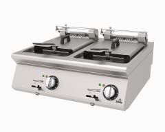 Atalay Fritöz Setüstü Çift Sepet 800X730X300 Mm. Elk., Aef-873 700 Seri Pişiriciler   Atalay Aef-873