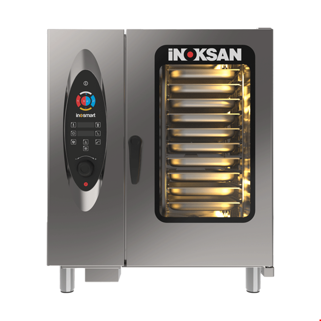 İnoksan Combi Oven, Electric - 10 GN 1/1 - Tray Capacity - INO-FBE 10