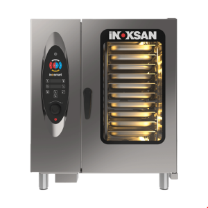 فرن كومبي من İnoksan ، كهربائي - 10 GN 1/1 - سعة الصينية - INO-FBE 10