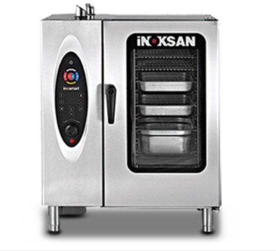 İnoksan Kombi Fırın, Elektrikli - 10 GN 1/1 - Tepsi Kapasiteli - INO-FBE 10