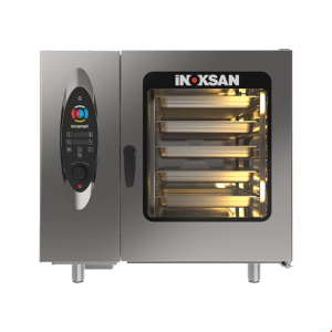 فرن إينوكسان كومبي ، كهربائي - 10 GN 2/1 / 20 Gn 1/1 سعة صينية - INO-FBE 20