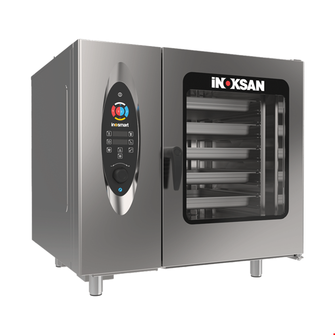 İnoksan Combi Oven, Gas - 20 GN 1/1 - 10 GN 2/1 Tray Capacity - INO-FBG020