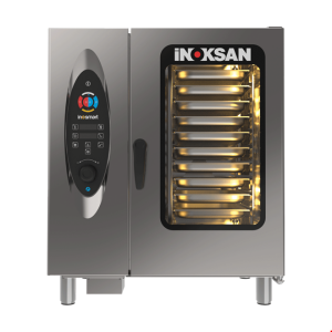 فرن إينوكسان كومبي ، غاز - 10 GN 1/1 صينية - INO-FBG010