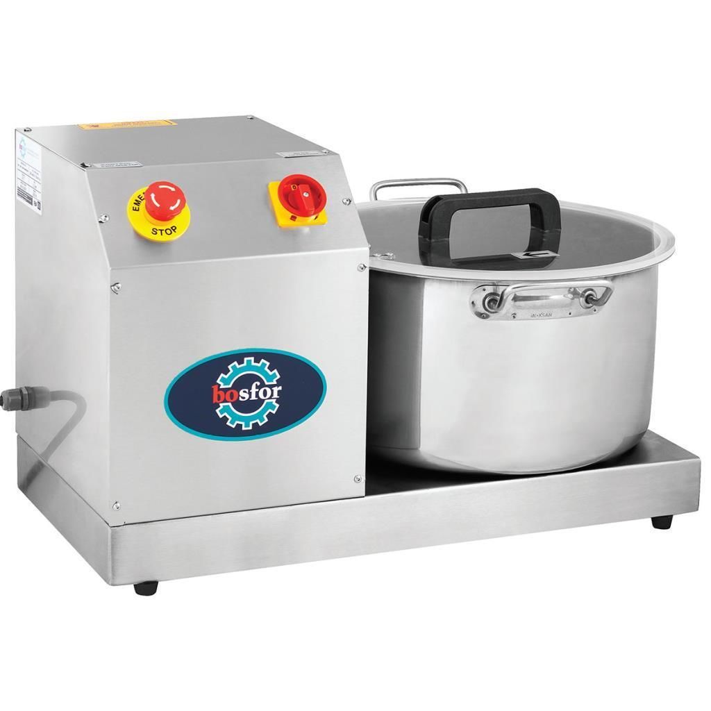 Bosfor UZK-03M Set Üstü Sebze Parçalama ve Humus Makinesi, 220V