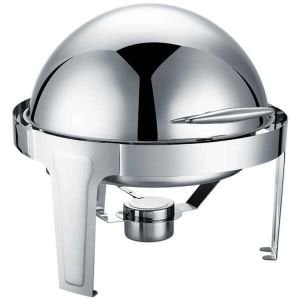 Chafing Dish Roll Top Yuvarlak 6 L (Cdc-6)