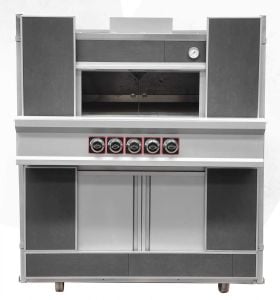 Empero Gazlı Pide Lahmacun Fırını Emniyet Ventilli, İç Ölçü 120*140 PLF.D4