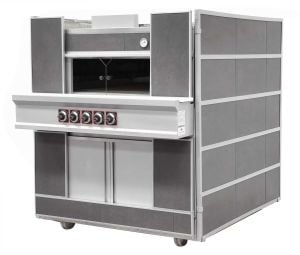 Empero Gazlı Pide Lahmacun Fırını Emniyet Ventilli, İç Ölçü 120*140 PLF.D4