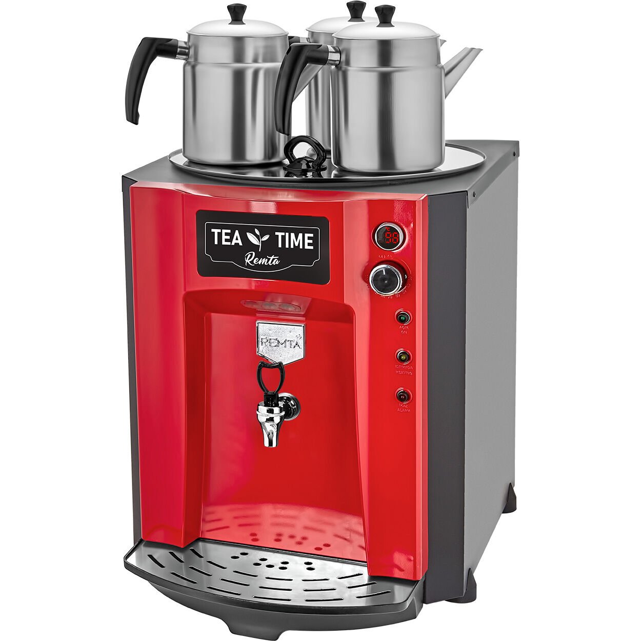 Remta  DE10P 3 Demlikli Premium Jumbo Çay Makinesi 40 lt
