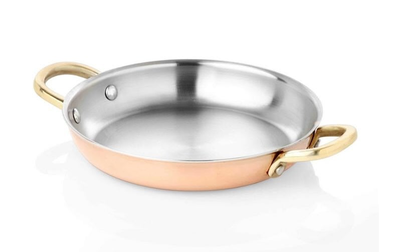 Altınbaşak Multi Metal Bakır Yumurta Sahanı 14 cm