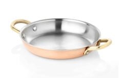 Altınbaşak Multi Metal Bakır Yumurta Sahanı 14 cm