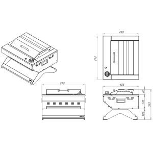 Remta R131 Elektrikli Profesyonel Döküm Barbekü