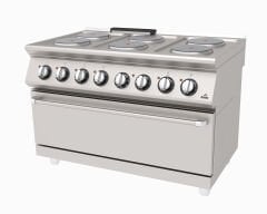 Atalay Kuzine 6 Plate 1200X730X850 Mm. Elk., Aek-1273 700 Seri Pişiriciler   Atalay Aek-1273