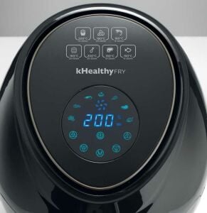 Kenwood Air Fry XXL, HFP50.000BK Sıcak Hava Fritözü, Siyah, 5.5 Lt