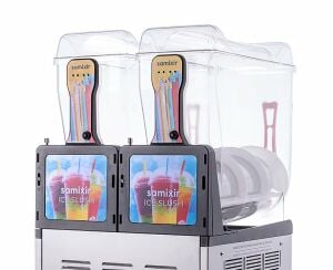 Samixir SLUSH24.IA Slush Twin Allure Buzlu İçecek Dispanseri - 12+12 Lt -inox