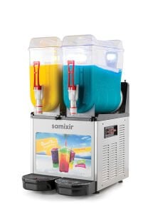 Samixir SLUSH24.IA Slush Twin Allure Buzlu İçecek Dispanseri - 12+12 Lt -inox
