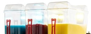 Samixir SLUSH36.YA Slush Triple Allure Buzlu İçecek Dispanseri - 12+12+12 Lt - Sarı