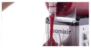 Samixir SLUSH12.Y Slush Mono Buzlu İçecek Dispanseri - 12 Lt- Sarı