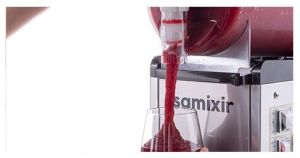 Samixir SLUSH12.I Slush Mono Buzlu İçecek Dispanseri - 12 Lt- inox