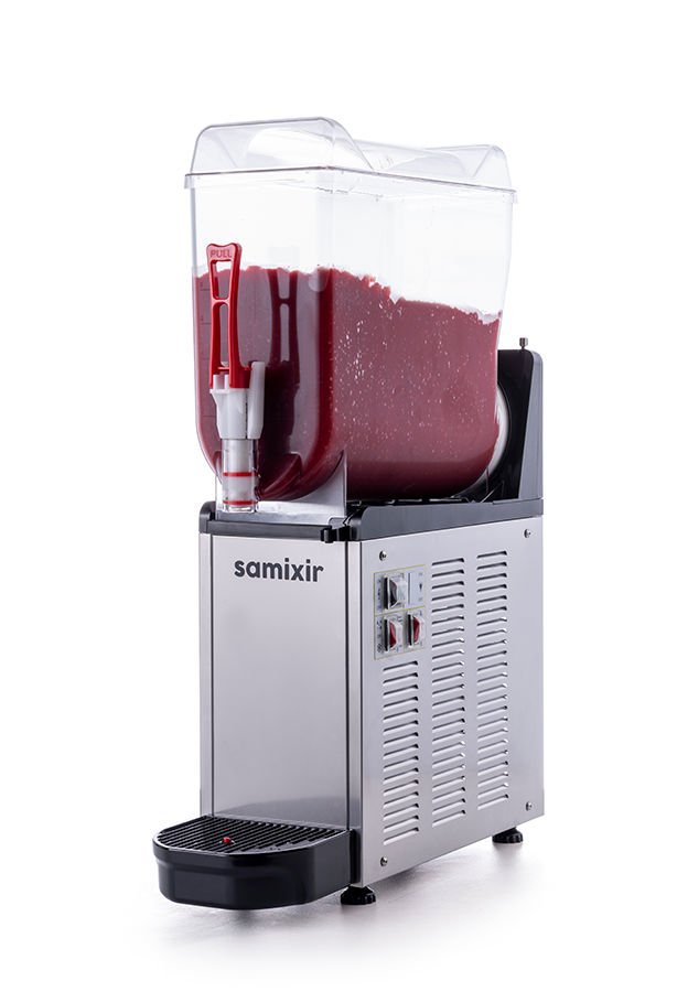 Samixir SLUSH12.I Slush Mono Buzlu İçecek Dispanseri - 12 Lt- inox