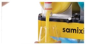Samixir SLUSH24.Y Slush Twin Buzlu İçecek Dispanseri - 12+12 Lt- Sarı