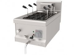 ATALAY PASTA BOILING STOVE 6 BASKET 400x700x300 mm. ELK., AMP-470 700 Series, ATALAY AMP-470